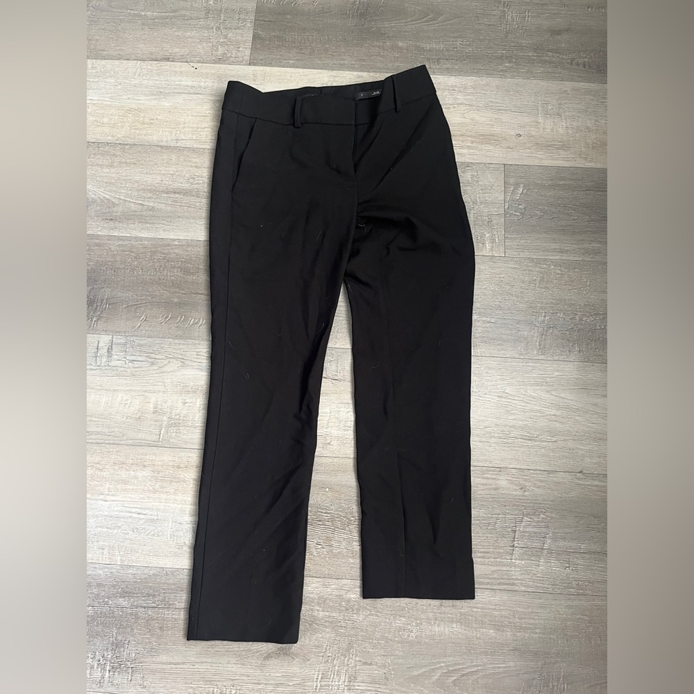 Loft slim straight pants, worn once